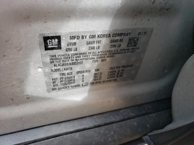 Photo 10 from auction – 2019 BUICK ENCORE PRE with VIN KL4CJASB3KB853122