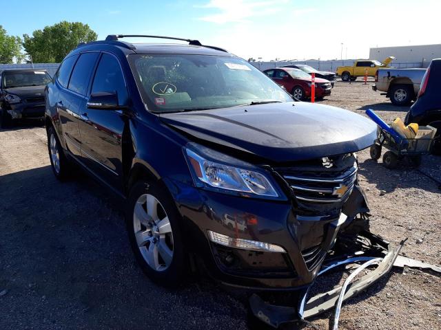 CHEVROLET TRAVERSE 2015 with VIN 1GNKVJKD3FJ254098 - Photo from auction
