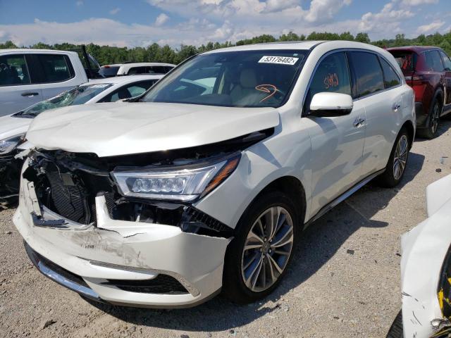 Photo 2 from auction – 2017 ACURA MDX TECHNO with VIN 5FRYD4H54HB000349