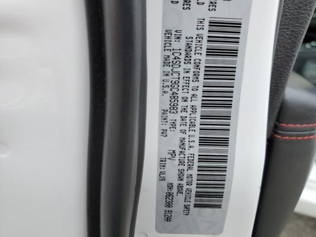 Photo 10 from auction – 2016 DODGE DURANGO R/ with VIN 1C4SDJCT9GC485983