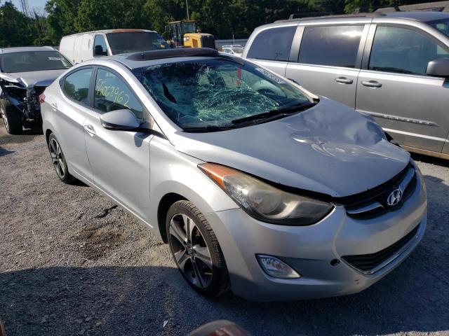 HYUNDAI ELANTRA GL 2012 with VIN 5NPDH4AEXCH119614 - Photo from auction