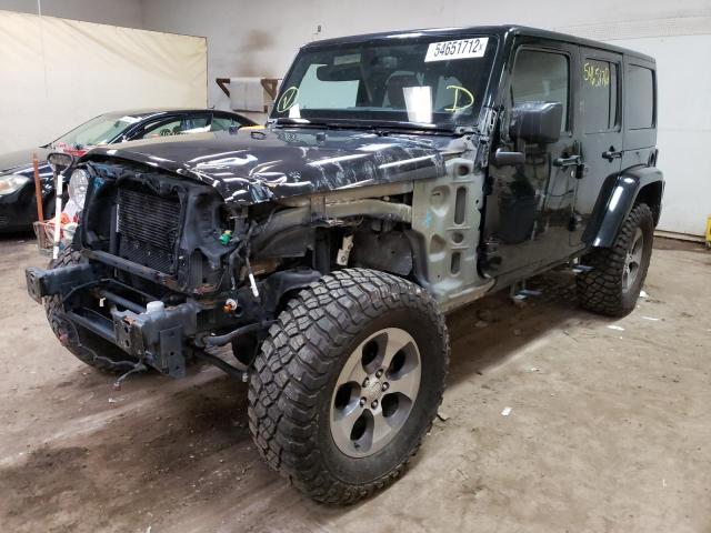 Фото 2 с аукциона – 2016 JEEP WRANGLER U с VIN 1C4BJWEG6GL112115