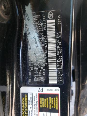 Photo 10 from auction – 2014 TOYOTA CAMRY L with VIN 4T1BF1FK5EU348829