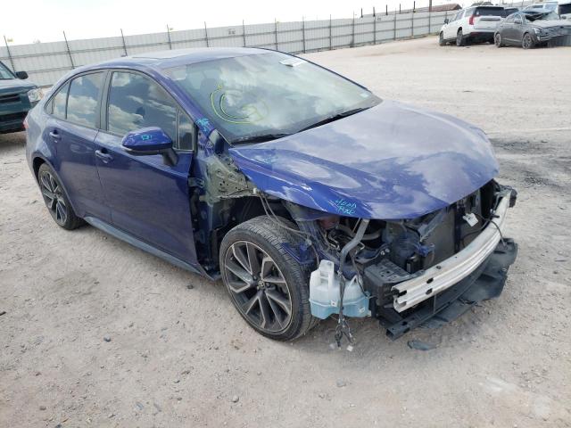 TOYOTA COROLLA SE 2020 with VIN 5YFP4RCE0LP015011 - Photo from auction
