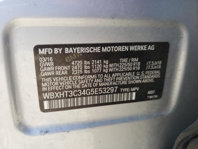 Photo 10 from auction – 2016 BMW X1 XDRIVE2 with VIN WBXHT3C34G5E53297