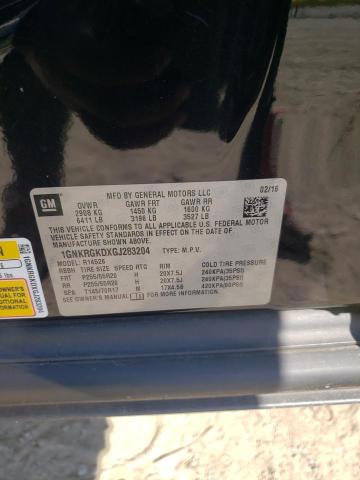 Photo 10 from auction – 2016 CHEVROLET TRAVERSE L with VIN 1GNKRGKDXGJ283204