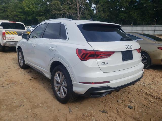 Photo 3 from auction – 2022 AUDI Q3 PREMIUM with VIN WA1EECF38N1078158