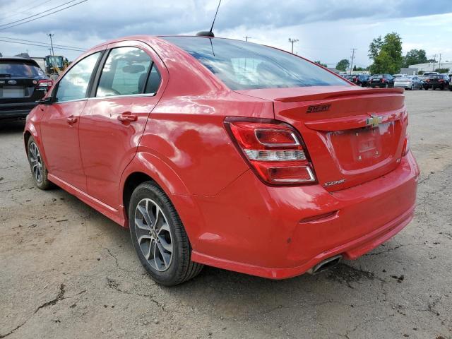 Photo 3 from auction – 2017 CHEVROLET SONIC LT with VIN 1G1JD5SH0H4106308