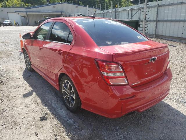Photo 3 from auction – 2018 CHEVROLET SONIC LT with VIN 1G1JD5SH7J4115402
