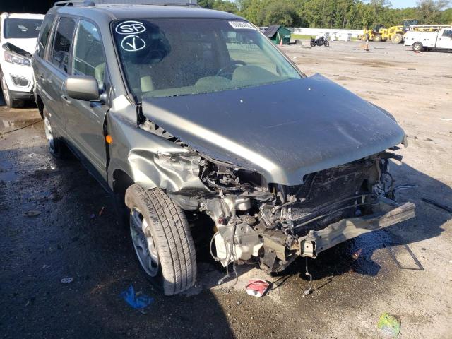 HONDA PILOT EX 2006 with VIN 5FNYF18626B027212 - Photo from auction