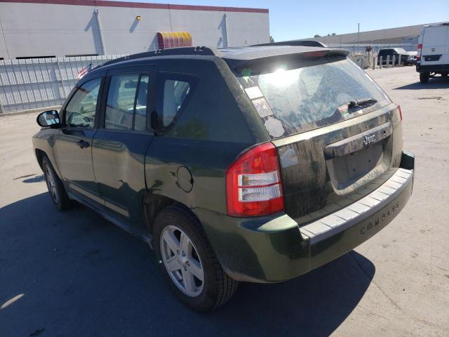 Photo 3 from auction – 2008 JEEP COMPASS SP with VIN 1J8FT47W88D750259