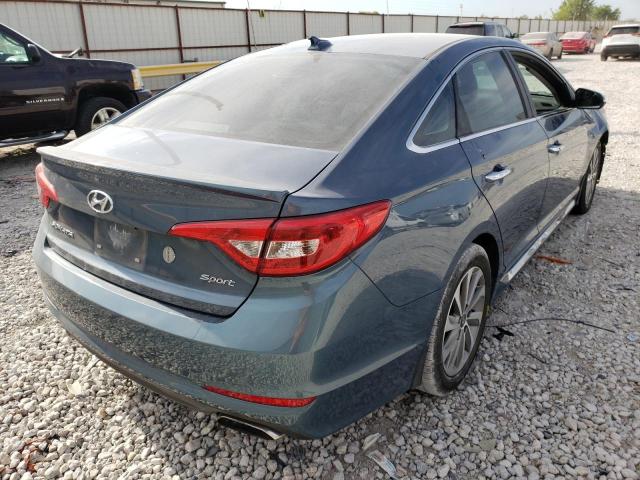 Photo 4 from auction – 2015 HYUNDAI SONATA SPO with VIN 5NPE34AF6FH119495