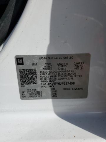 Photo 10 from auction – 2018 CHEVROLET SILVERADO with VIN 1GC1KVEY6JF227458