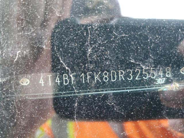 Photo 10 from auction – 2013 TOYOTA CAMRY BASE with VIN 4T4BF1FK8DR325548