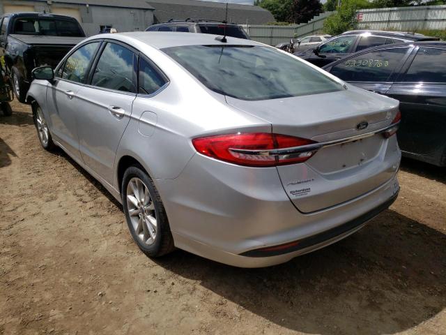 Photo 3 from auction – 2017 FORD FUSION SE with VIN 3FA6P0H78HR228224