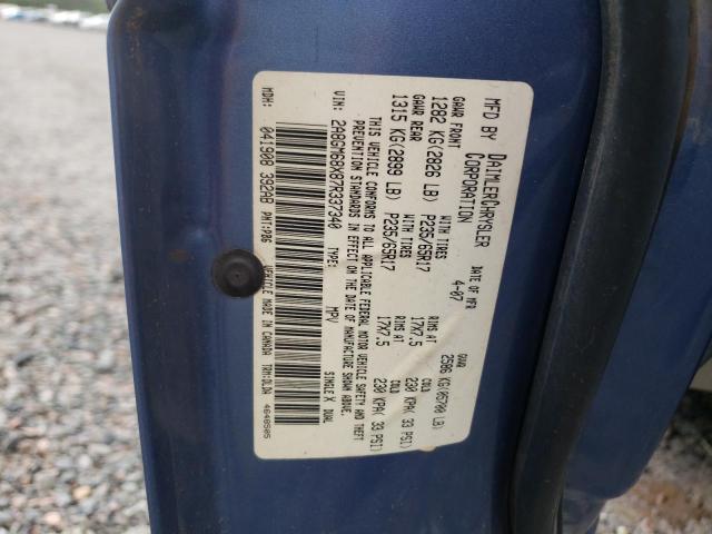 Photo 10 from auction – 2007 CHRYSLER PACIFICA T with VIN 2A8GM68X87R337340