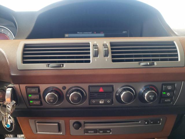 Photo 9 from auction – 2006 BMW 750 LI with VIN WBAHN83566DT64979