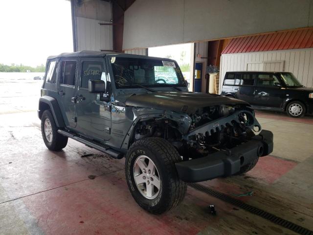 JEEP WRANGLER U 2015 with VIN 1C4BJWDG9FL734806 - Photo from auction