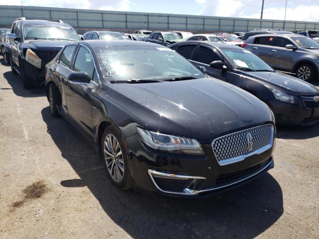 LINCOLN MKZ SELECT 2017 with VIN 3LN6L5C93HR663806 - Photo from auction