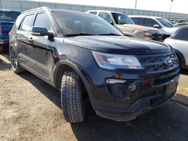 FORD EXPLORER X 2018 with VIN 1FM5K8D83JGA25428 - Photo from auction