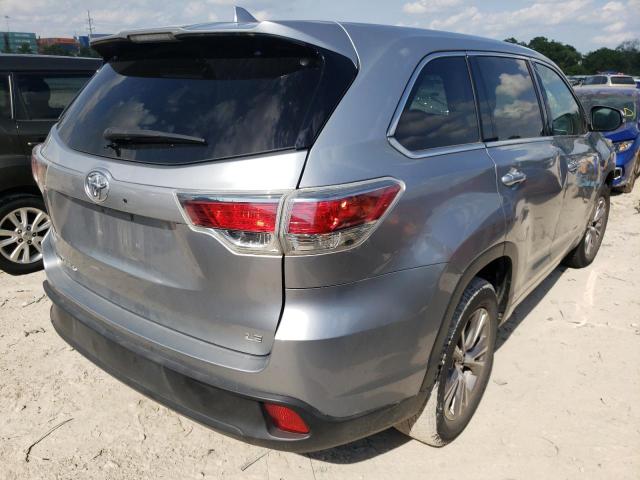Фото 4 с аукциона – 2015 TOYOTA HIGHLANDER с VIN 5TDZKRFH8FS094041