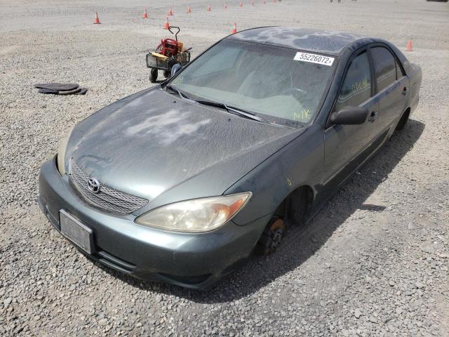 Photo 2 from auction – 2002 TOYOTA CAMRY LE with VIN JTDBE32K120014602