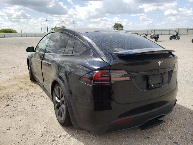 Photo 3 from auction – 2022 TESLA MODEL X with VIN 7SAXCDE50NF341881