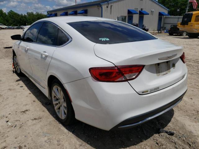 Photo 3 from auction – 2015 CHRYSLER 200 LIMITE with VIN 1C3CCCABXFN724249