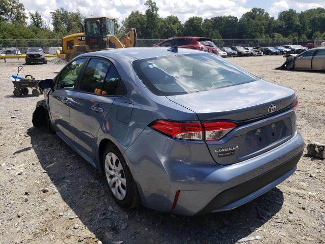 Photo 3 from auction – 2021 TOYOTA COROLLA LE with VIN 5YFEPMAE4MP160526