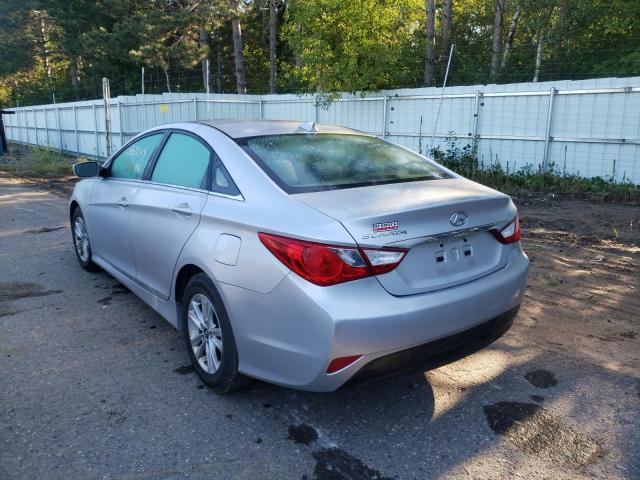 Photo 3 from auction – 2014 HYUNDAI SONATA GLS with VIN 5NPEB4AC7EH905765
