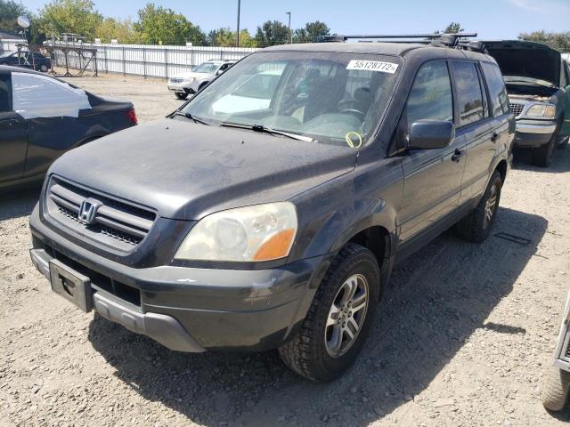 Photo 2 from auction – 2004 HONDA PILOT EXL with VIN 2HKYF18554H622237