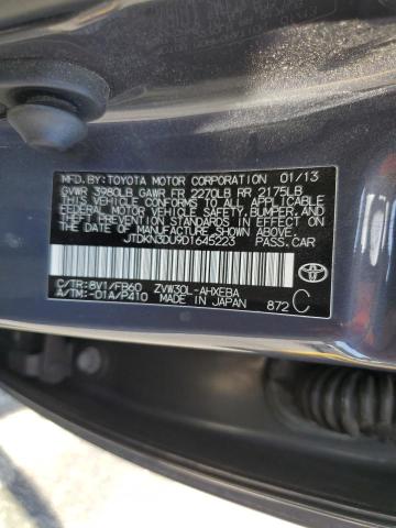 Photo 10 from auction – 2013 TOYOTA PRIUS with VIN JTDKN3DU9D1645223