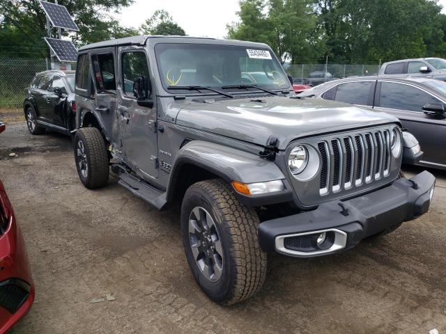 JEEP WRANGLER U 2022 with VIN 1C4HJXEG7NW242187 - Photo from auction