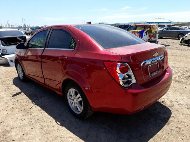 Photo 3 from auction – 2012 CHEVROLET SONIC LT with VIN 1G1JC5SB4C4162047