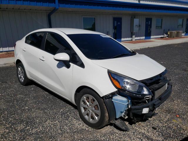 KIA RIO LX 2014 مع رقم تعريف المركبة KNADM4A37E6330984 - صورة من المزاد
