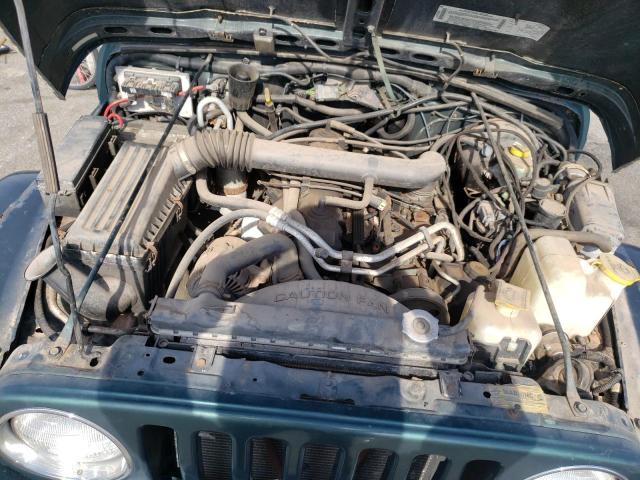 Photo 7 from auction – 2000 JEEP WRANGLER / with VIN 1J4FA59S7YP796509