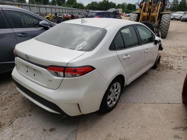 Photo 4 from auction – 2021 TOYOTA COROLLA LE with VIN JTDEPMAE4MJ185897