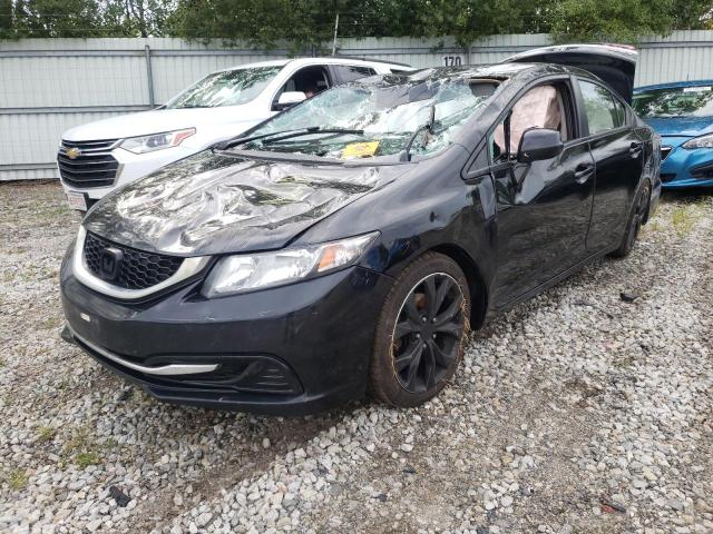Photo 2 from auction – 2013 HONDA CIVIC LX with VIN 2HGFB2F50DH592859