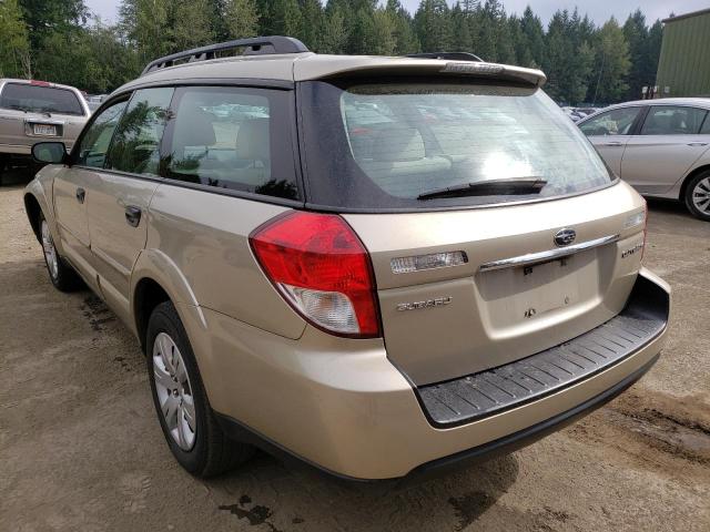 Photo 3 from auction – 2008 SUBARU OUTBACK with VIN 4S4BP60C387301104