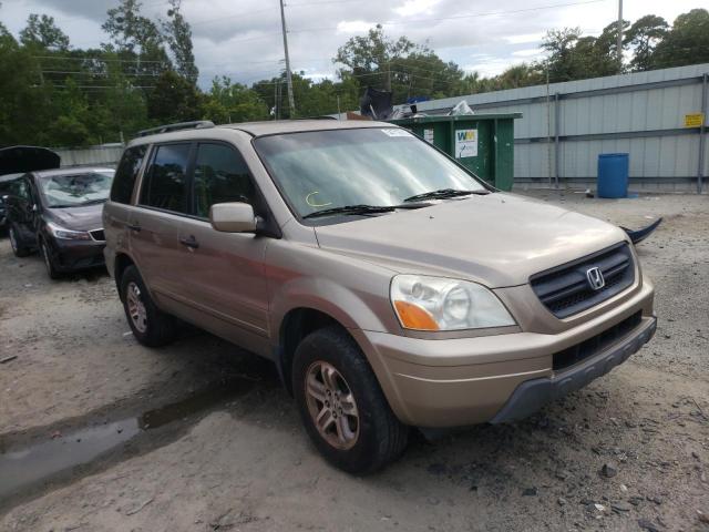 Photo 1 from auction – 2004 HONDA PILOT EXL with VIN 2HKYF18504H618435