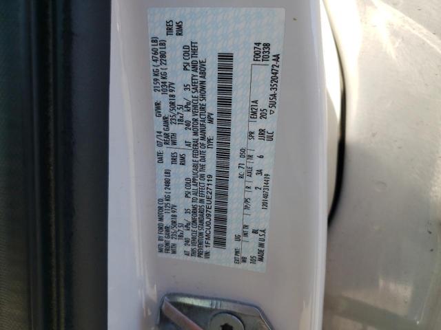 Photo 10 from auction – 2014 FORD ESCAPE TIT with VIN 1FMCU0J97EUE27119