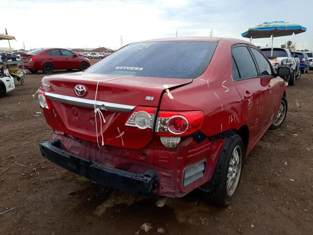 Photo 4 from auction – 2012 TOYOTA COROLLA BA with VIN 2T1BU4EE6CC831733