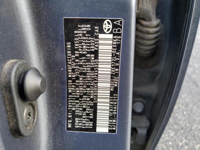 Photo 10 from auction – 2018 TOYOTA COROLLA L with VIN 5YFBURHEXJP845950
