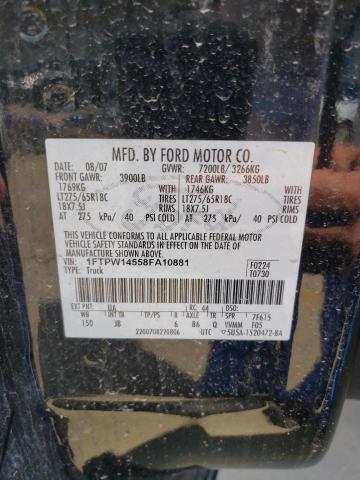 Photo 10 from auction – 2008 FORD F150 SUPER with VIN 1FTPW14558FA10881