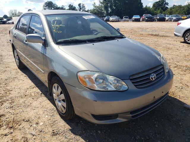 TOYOTA COROLLA CE 2003 with VIN 1NXBR32E13Z179991 - Photo from auction