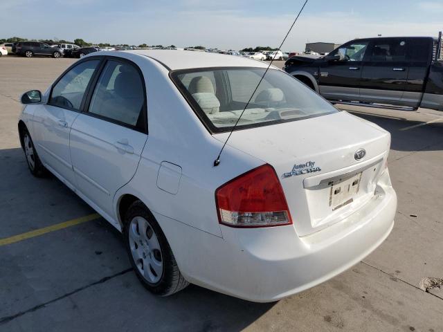 Photo 3 from auction – 2007 KIA SPECTRA EX with VIN KNAFE121075440561