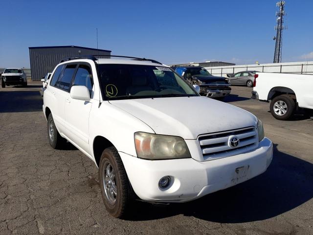 TOYOTA HIGHLANDER 2004 with VIN JTEGD21A140094333 - Photo from auction