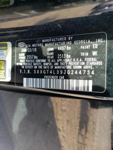 Photo 10 from auction – 2018 KIA OPTIMA LX with VIN 5XXGT4L39JG244734