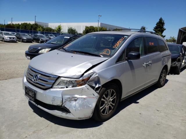 Photo 2 from auction – 2013 HONDA ODYSSEY EX with VIN 5FNRL5H69DB031209