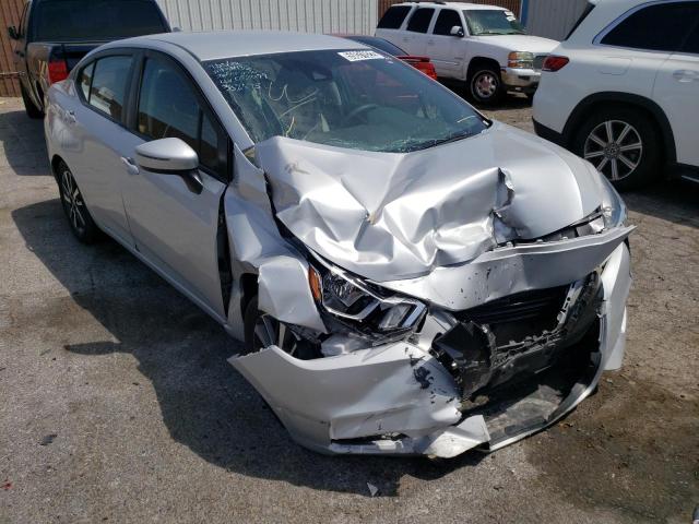 NISSAN VERSA SV 2021 with VIN 3N1CN8EVXML866205 - Photo from auction